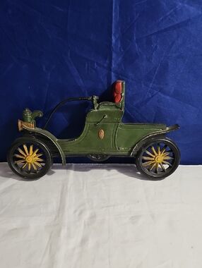 Vintage Cast Metal Car Wall Hanging Made By Midwest